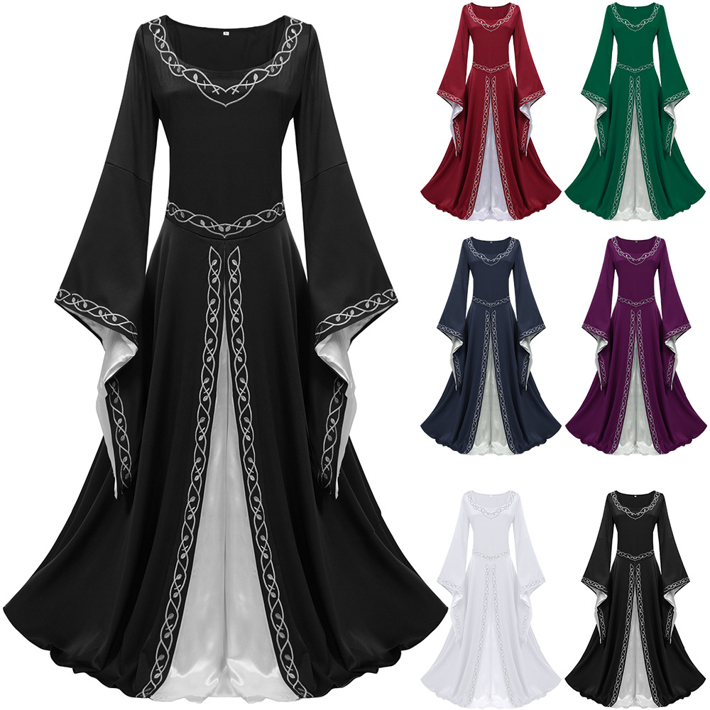 Ethnic Gown - Robe longue de soirée pour femme,