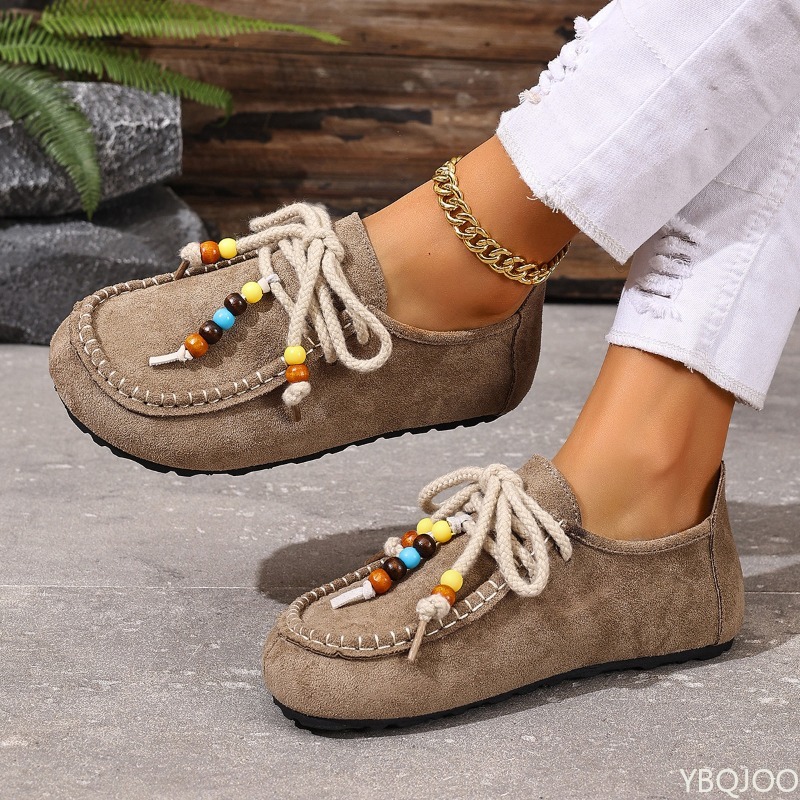 Ethnic Modern Fashion - Mocassins polyvalents décontractés et confortables pour