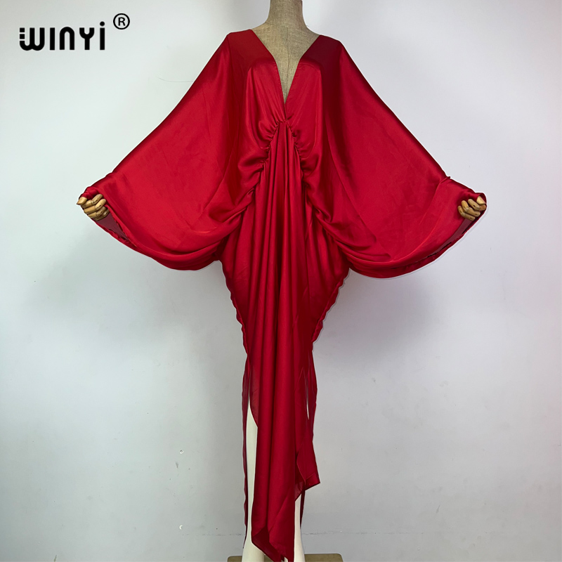 Ethnic Gown - WINYI monochrome élégant maillot de bain