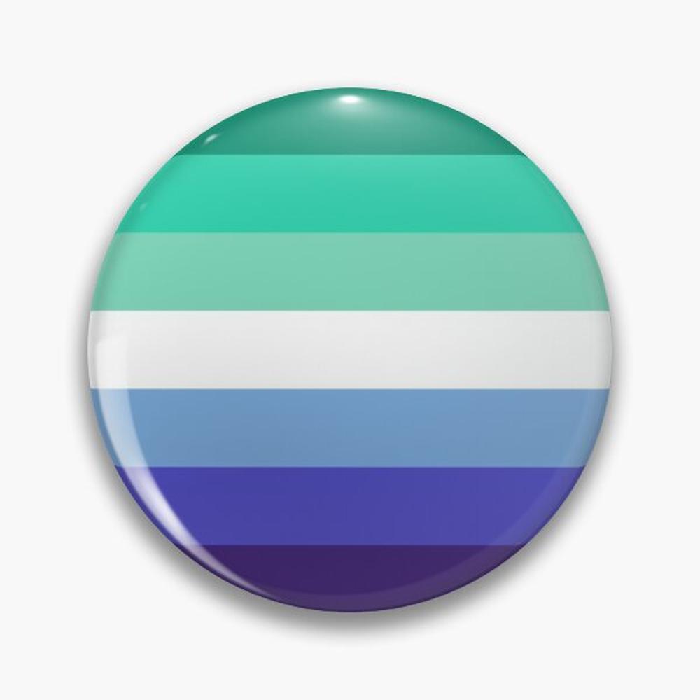 Ethnic Modern Fashion - MLM Gay Pride drapeau broches boutons