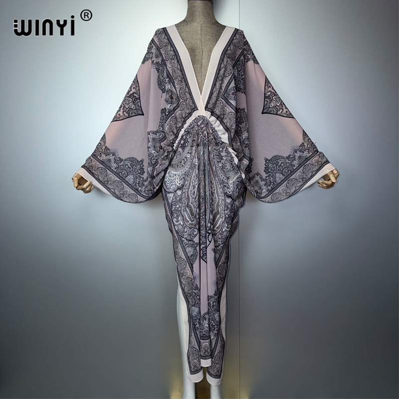 Kaftan Women Boho - Robe sexy à col en V