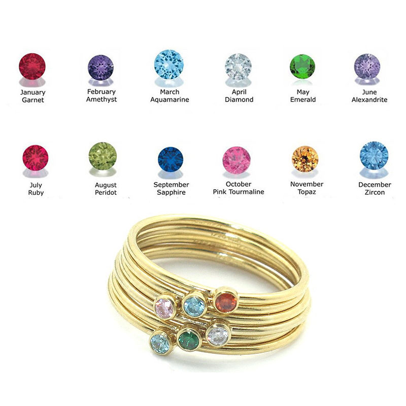 Bague de naissance en or 14 ca - Ethnic Fashion Jewellery avis et prix
