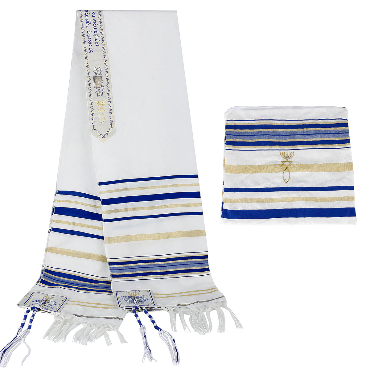 Talit juif israélien, châle de - Ethnic Fashion Men avis et prix