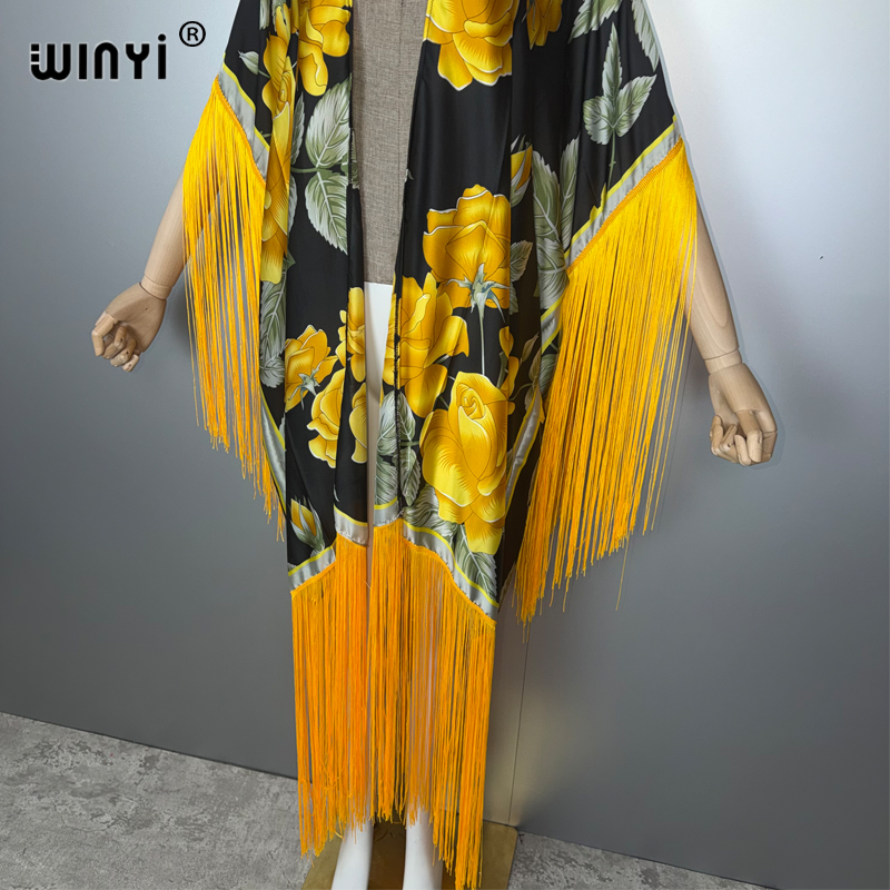 WINYI afrique kimono cache-mai - Kaftan Women Boho avis et prix