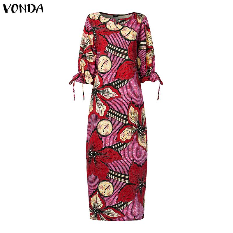 VONDA Robe longue bohème impri - Ethnic Gown avis et prix