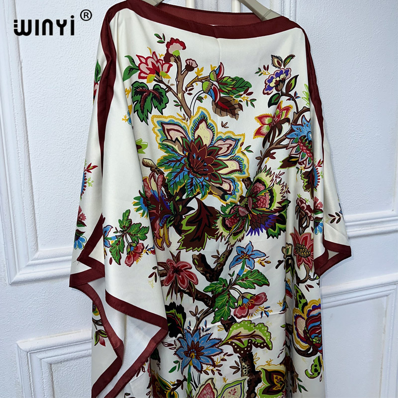 WINYI-Robe maxi à imprimé bohè - Kaftan Women Boho avis et prix