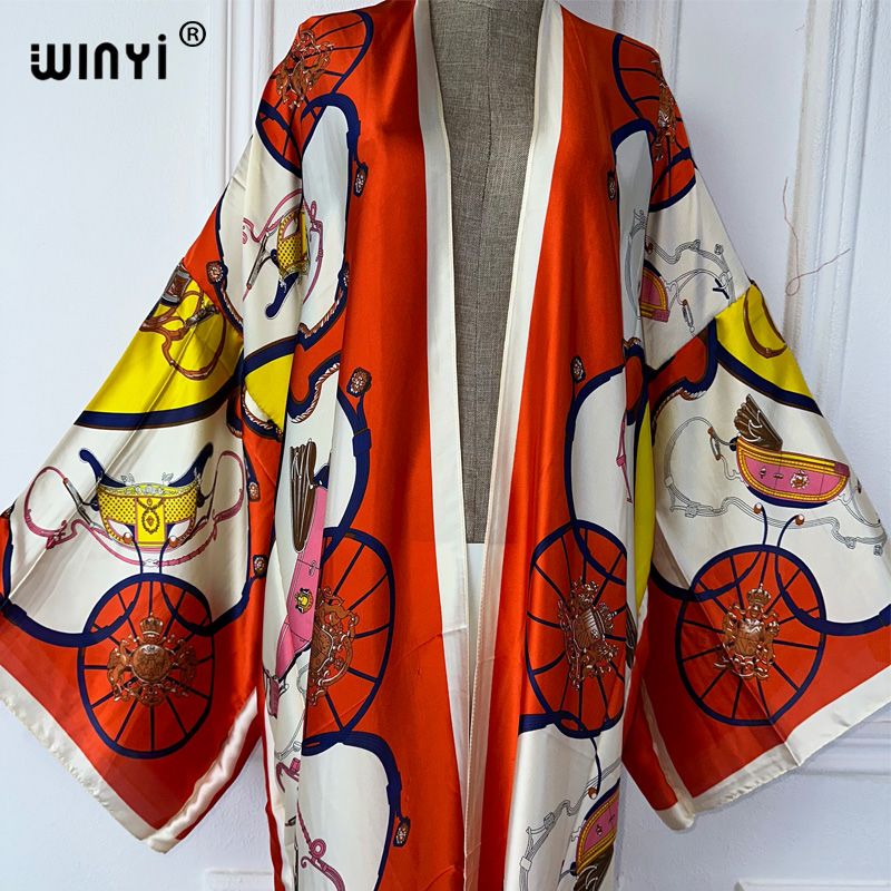 WINYI boho imprimé Kimono été  - Kaftan Women Boho avis et prix