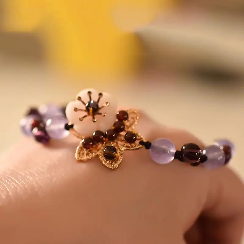 Bracelet en cristal chinois Mo - Ethnic Fashion For Ladies avis et prix