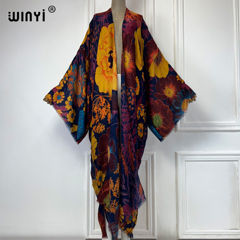 WINYI Africa Fashion Robe long - Kaftan Women Boho avis et prix