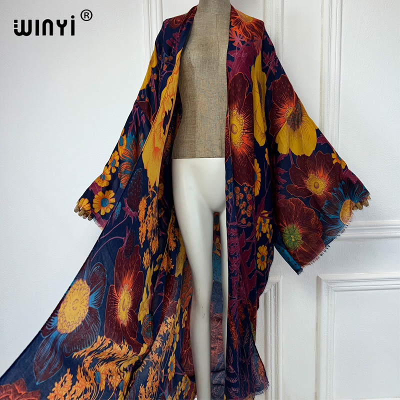 WINYI Africa Fashion Robe long - Kaftan Women Boho avis et prix