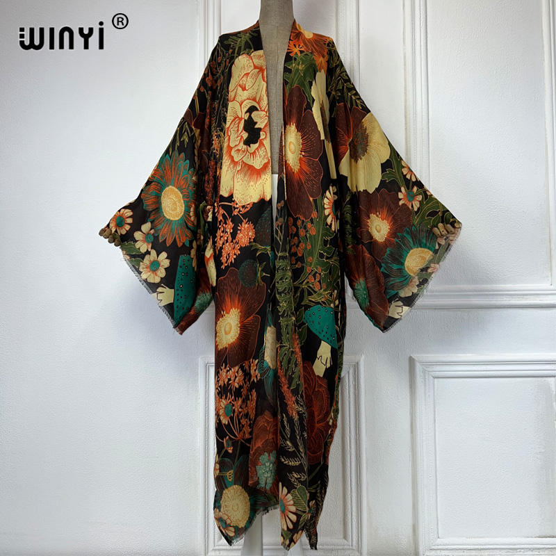 WINYI Africa Fashion Robe long - Kaftan Women Boho avis et prix