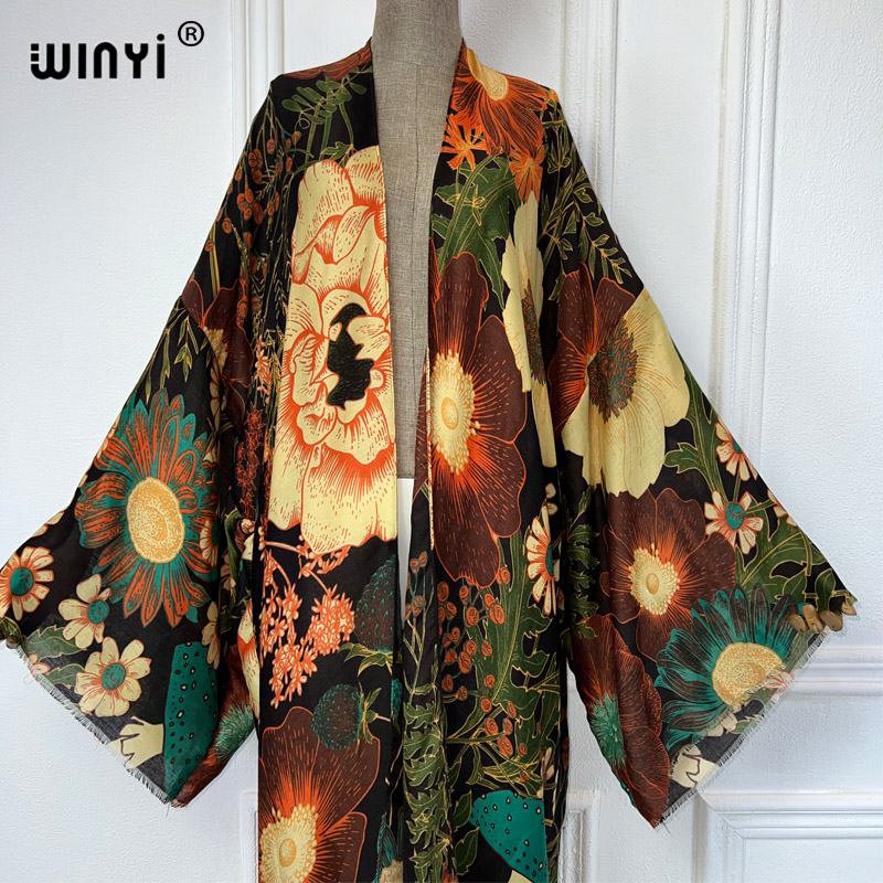 WINYI Africa Fashion Robe long - Kaftan Women Boho avis et prix