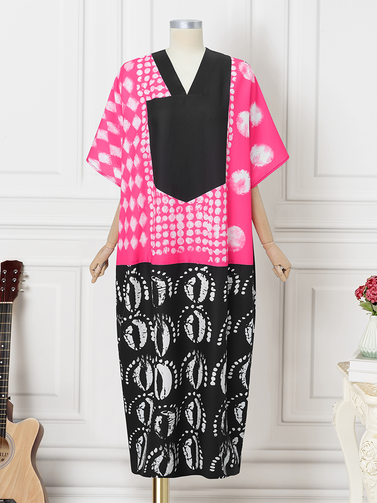 Grande taille 5XL VONDA Vintag - Ethnic Gown avis et prix