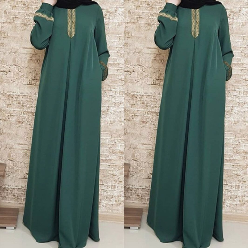 Abayas imprimé Style ethnique  - Ethnic Gown avis et prix