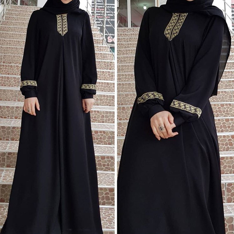 Abayas imprimé Style ethnique  - Ethnic Gown avis et prix
