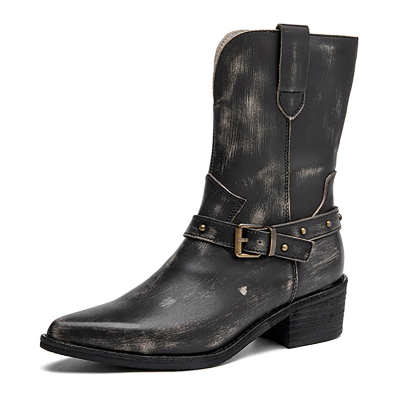 Bottines ethniques à talons ép - Ethnic Fashion For Ladies avis et prix