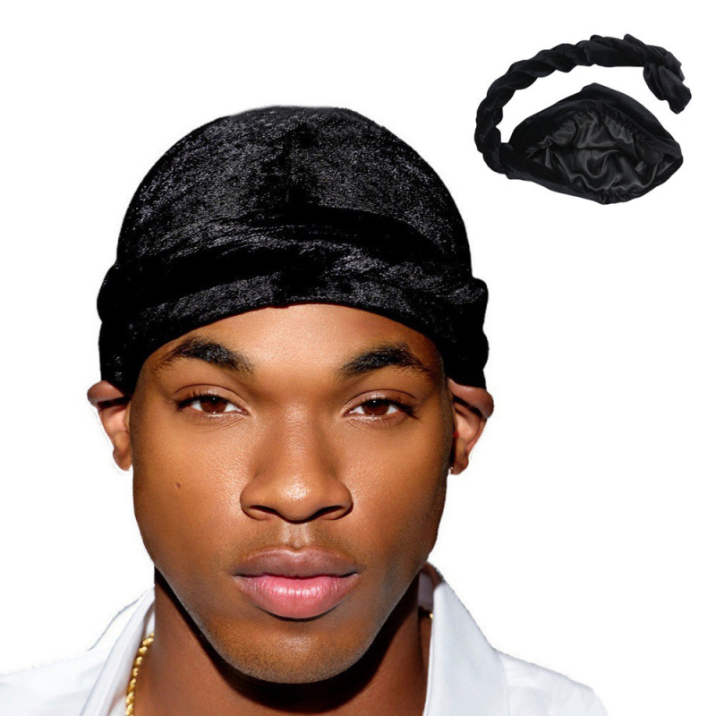 Foulard de tête en velours pou - Ethnic Fashion Men avis et prix