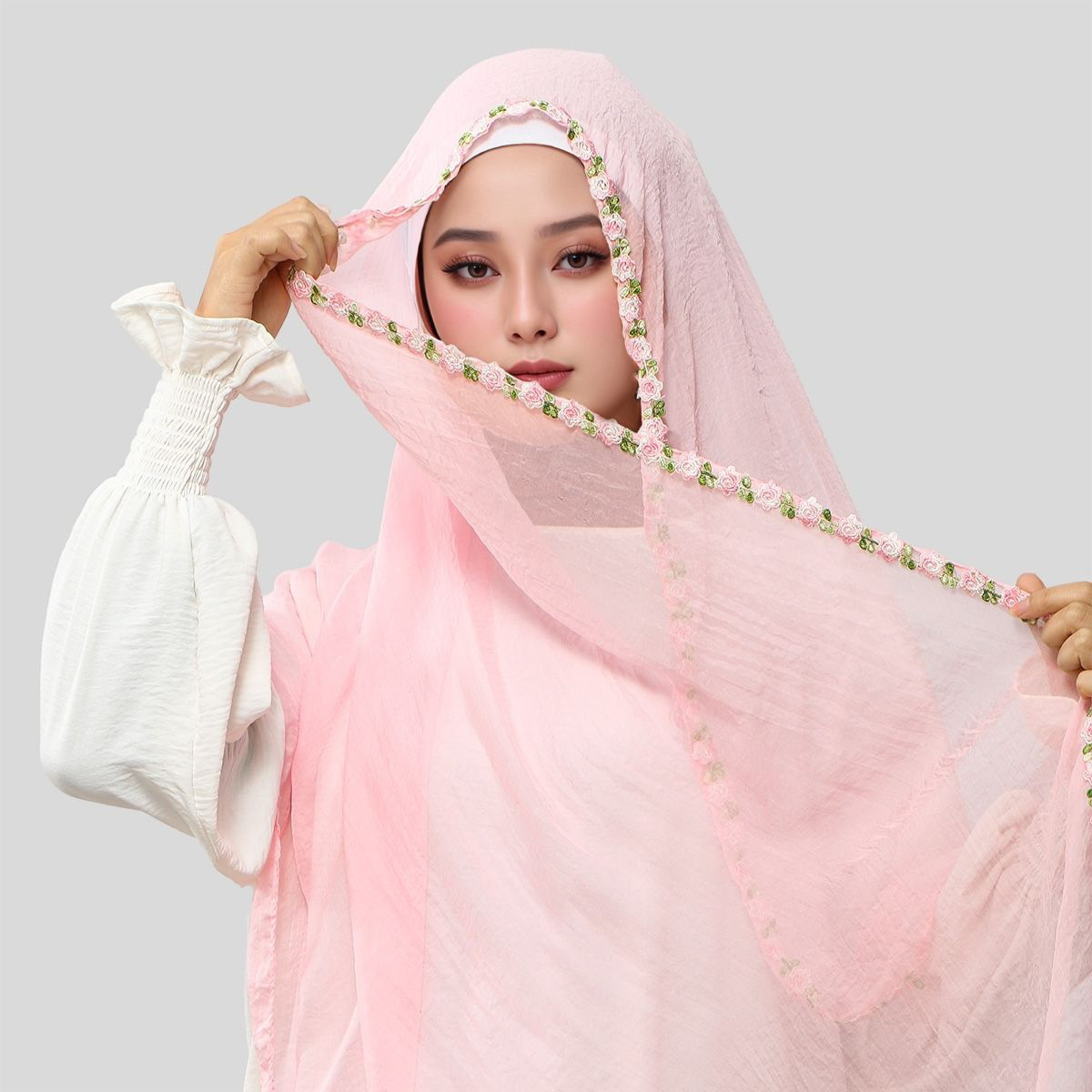 Nouveau Foulard Long en Mousse - Ethnic Fashion For Ladies avis et prix