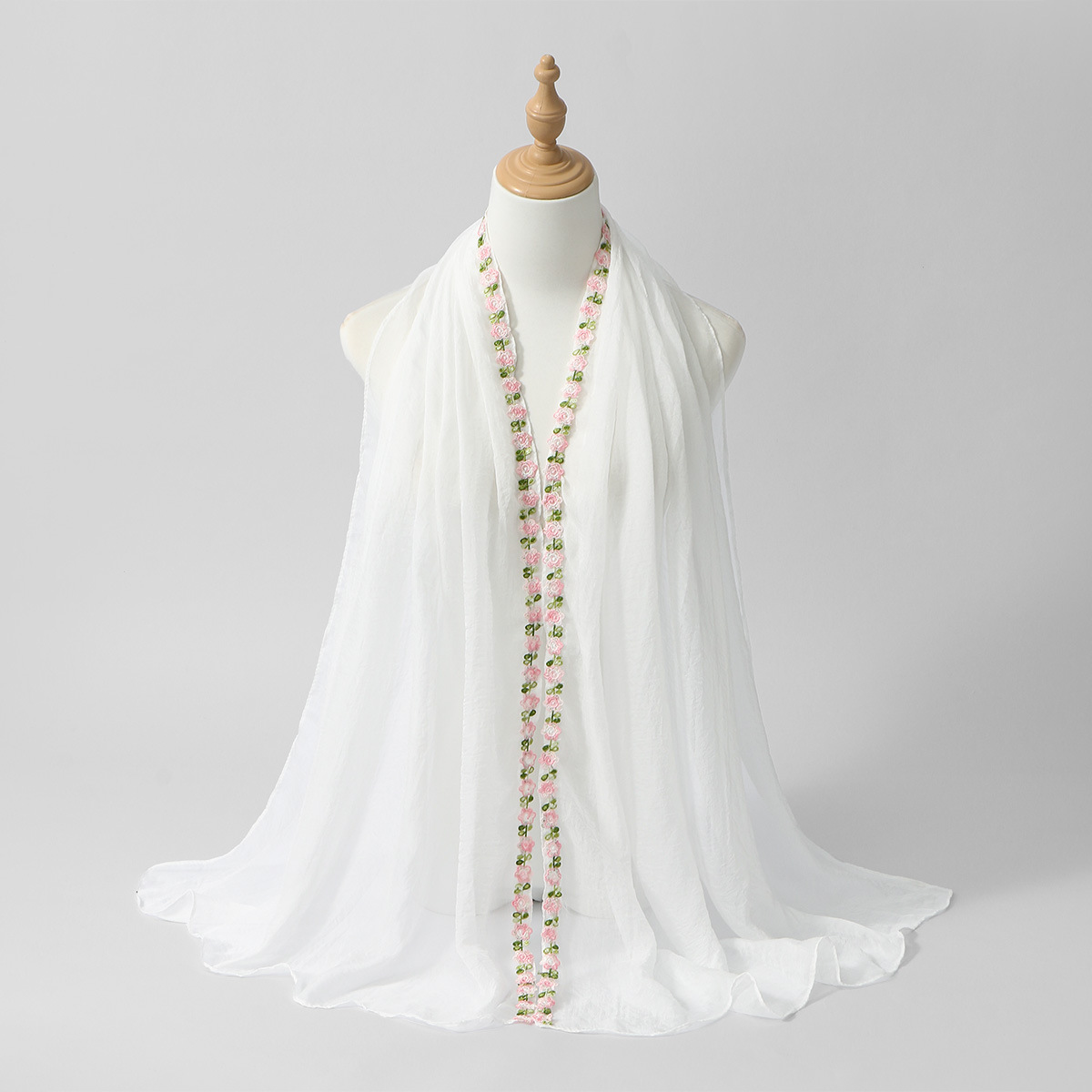 Nouveau Foulard Long en Mousse - Ethnic Fashion For Ladies avis et prix