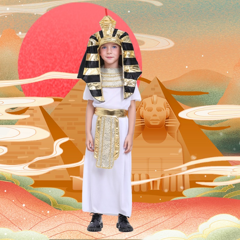 Costume de roi pharaon égyptie - Ethnic Gown avis et prix