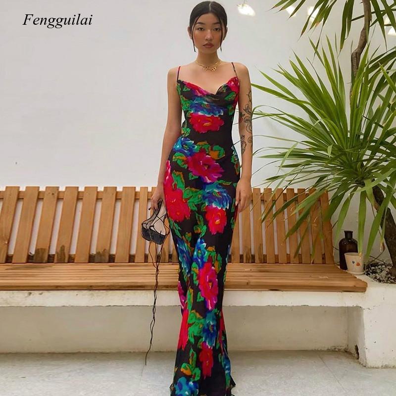 Robe longue à imprimé Floral p - Kaftan Women Boho avis et prix