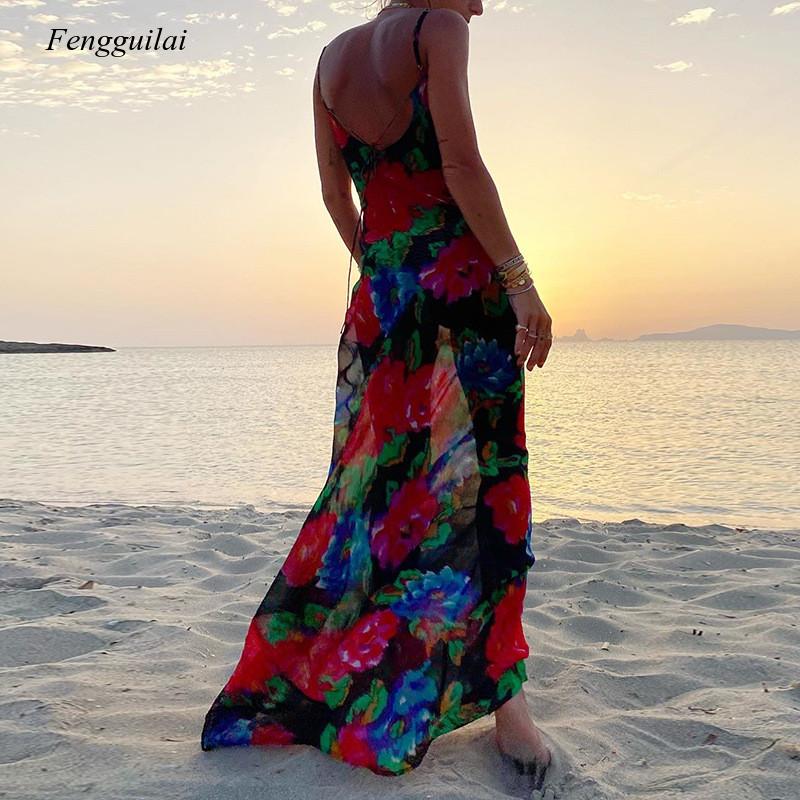 Robe longue à imprimé Floral p - Kaftan Women Boho avis et prix