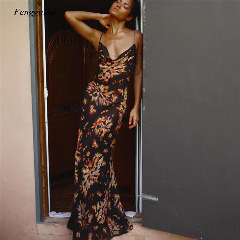 Robe longue à imprimé Floral p - Kaftan Women Boho avis et prix