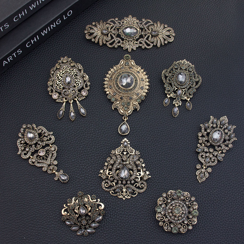 Broche chic vintage arabe kurd - Ethnic Chic Fashion avis et prix