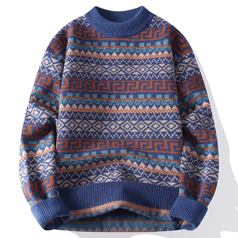 Pull tendance pour homme à col - Ethnic Fashion Men avis et prix