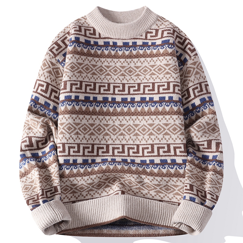 Pull tendance pour homme à col - Ethnic Fashion Men avis et prix