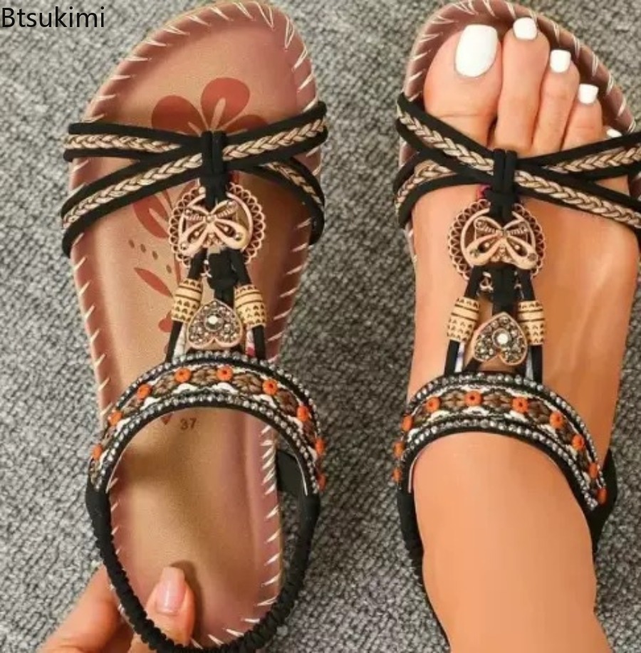 Sandales Bohèmes pour Femmes,  - Ethnic Fashion For Ladies avis et prix