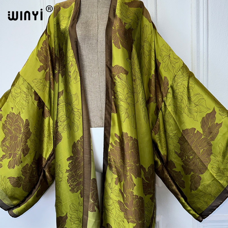 WINYI-Robe longue imprimée sty - Kaftan Women Boho avis et prix