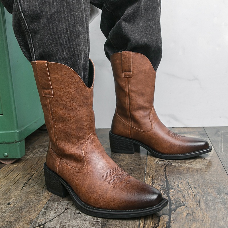 Bottes pour hommes, style west - Ethnic Fashion Men avis et prix