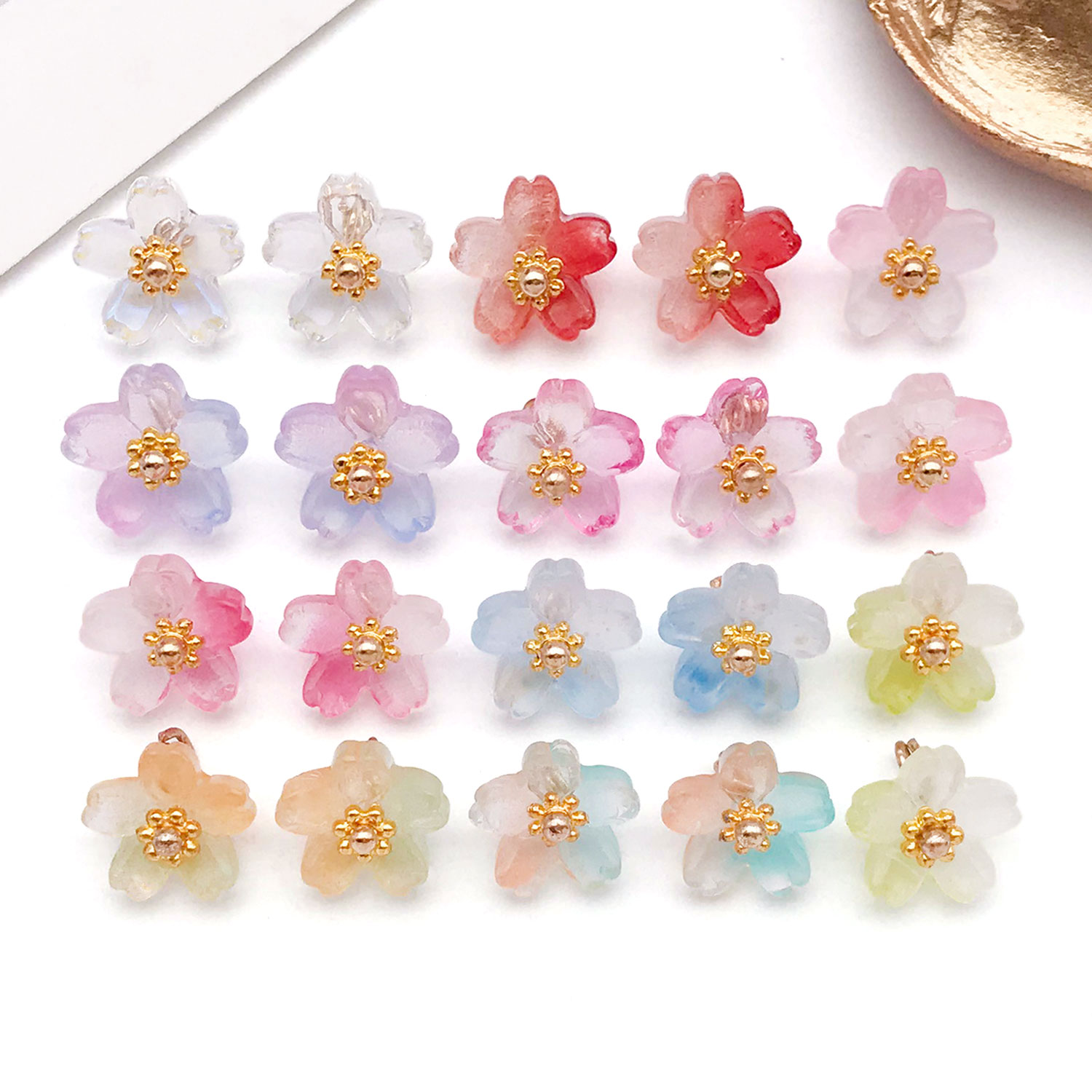 Pendentifs en fleurs de cerisi - Ethnic Modern Fashion avis et prix