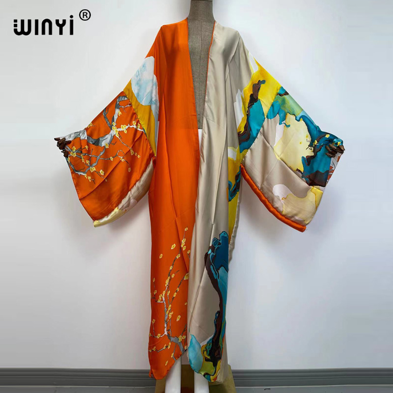 WINYI-Cardigan à manches chauv - Kaftan Women Boho avis et prix