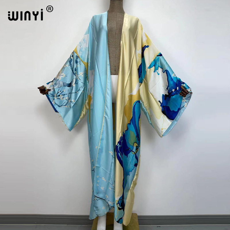 WINYI-Cardigan à manches chauv - Kaftan Women Boho avis et prix
