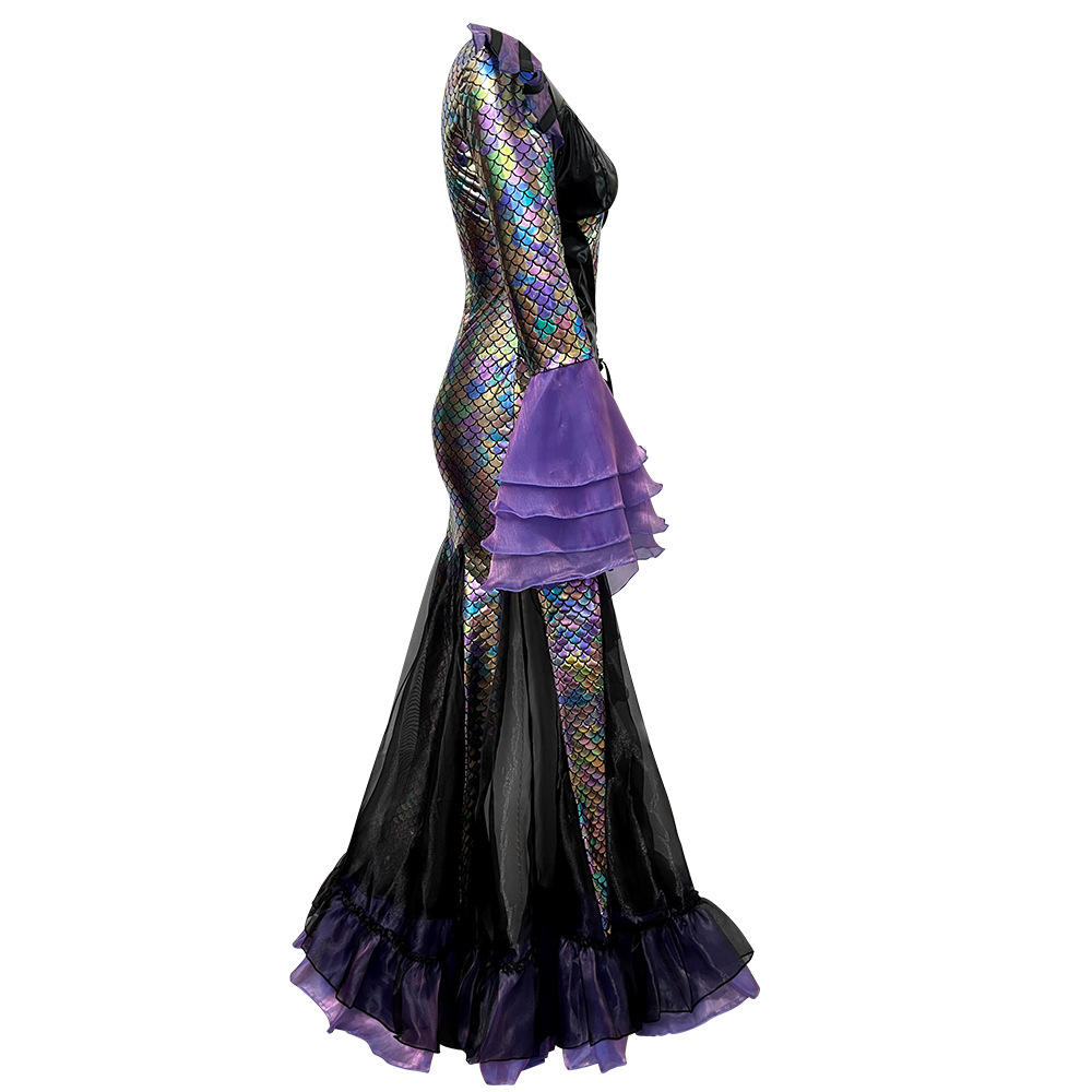 Robe longue sirène sombre pour - Ethnic Gown avis et prix