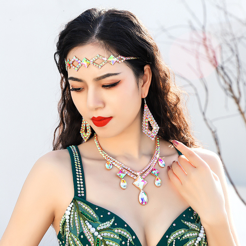 Femmes strass front tête chaîn - Ethnic Fashion Jewellery avis et prix