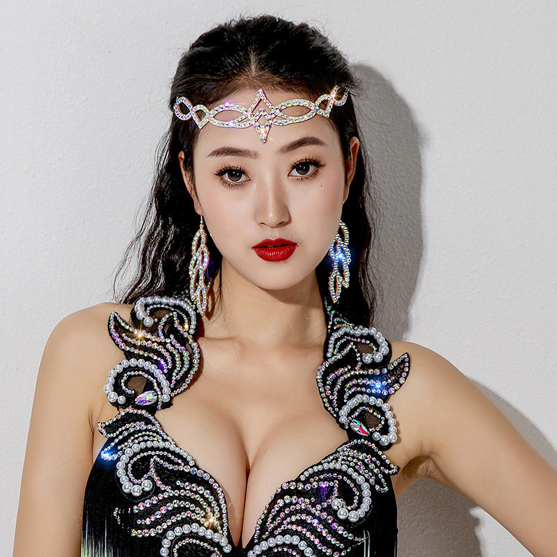 Femmes strass front tête chaîn - Ethnic Fashion Jewellery avis et prix